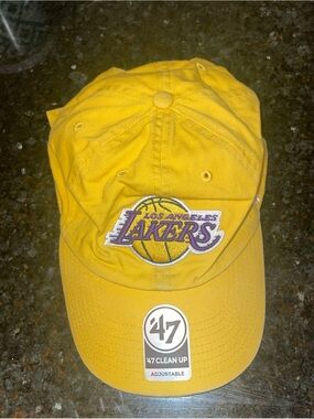 47 Brand Los Angeles Lakers Gold Adjustable Cap